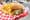 The Ramirez al pastor burger with fries at the Mallard Drake, $18
