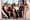 The Real Housewives of New York City Season 14 group cast image. Pictured here, from left: Brynn Whitfield, Erin Dana Lichy,