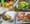 Four photos of different $20 Dinners in a collage.
